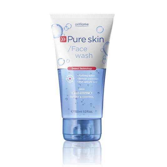 Oriflame Pure Skin Face Wash Review main product image