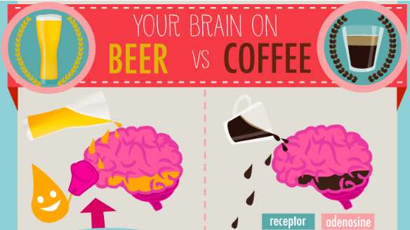 Human Brain Vs Coffee & Human Brain Vs Beer | No Health Talks